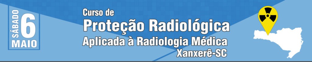 banner de chamada do curso de proteção radiológica